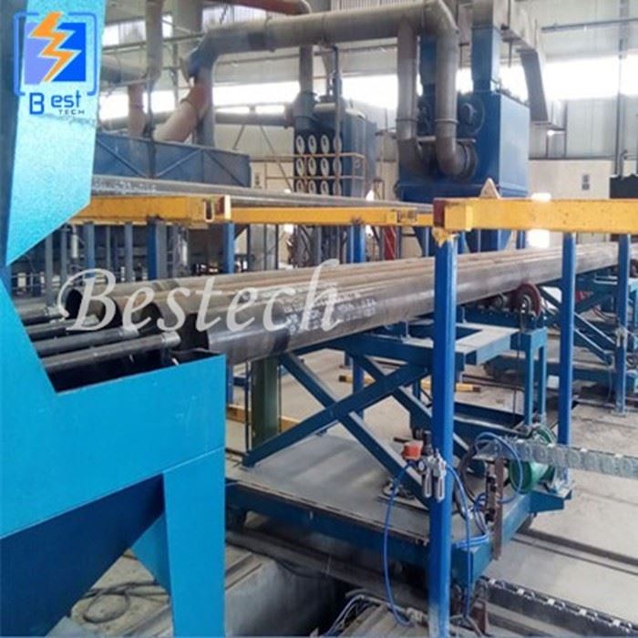 pipe sand blasting machine 5