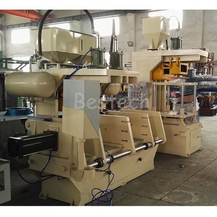 Vertical type shooting sand core molding machine4